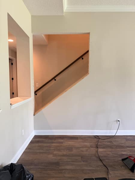 Stair Half-Wall Framing