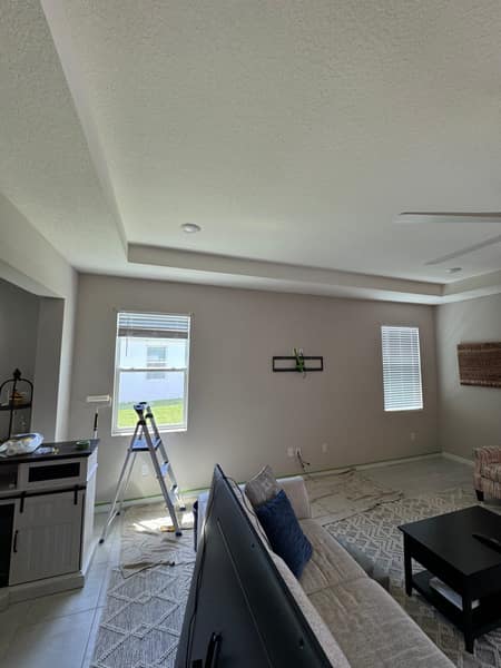 Living Room Accent Wall — Prep