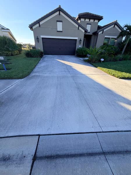 Concrete Driveway Cleaning