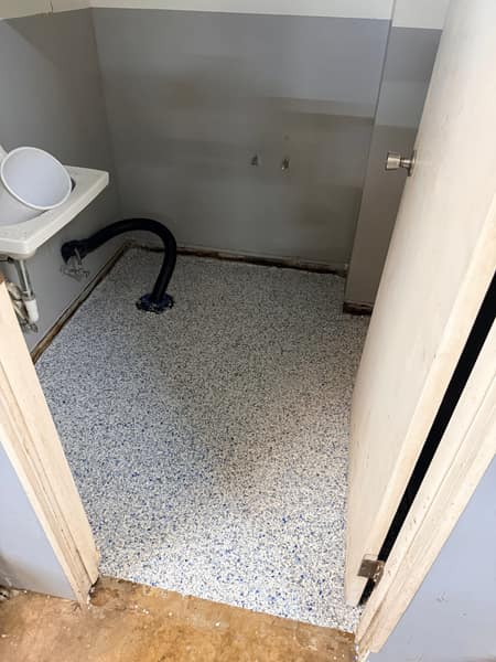 Bathroom Flake Floor Coating