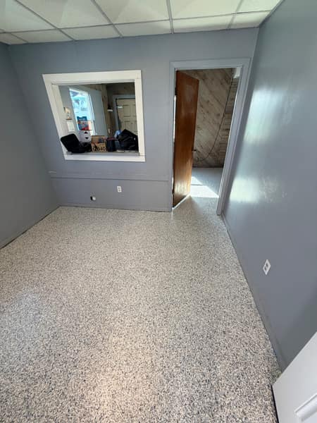 Office Epoxy Flake Flooring