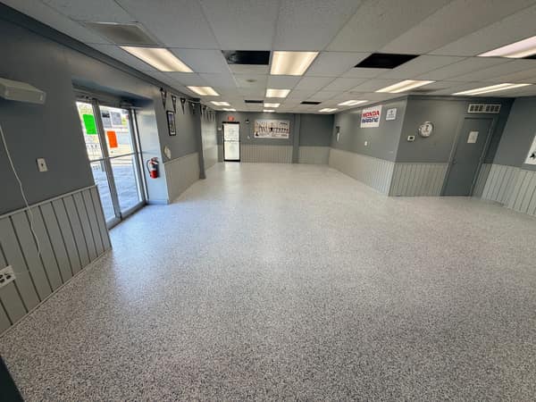 Office Epoxy Flake Flooring