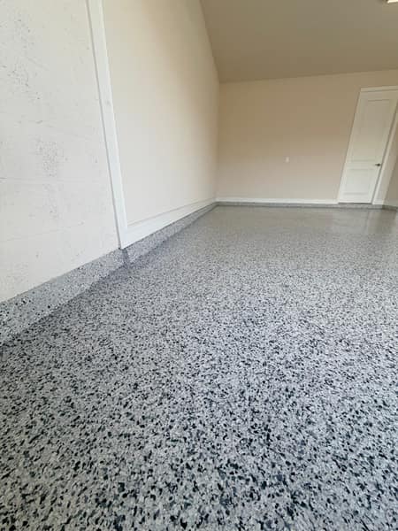 Granite Flake Epoxy Floor