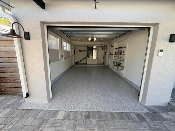 Flake Epoxy Garage Floor